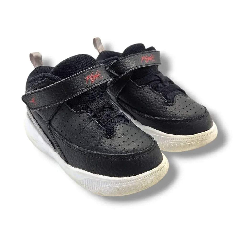 Nike Air Jordan Max Aura‎ 5 Sneakers Toddler 8 Black Cement DZ4355-061